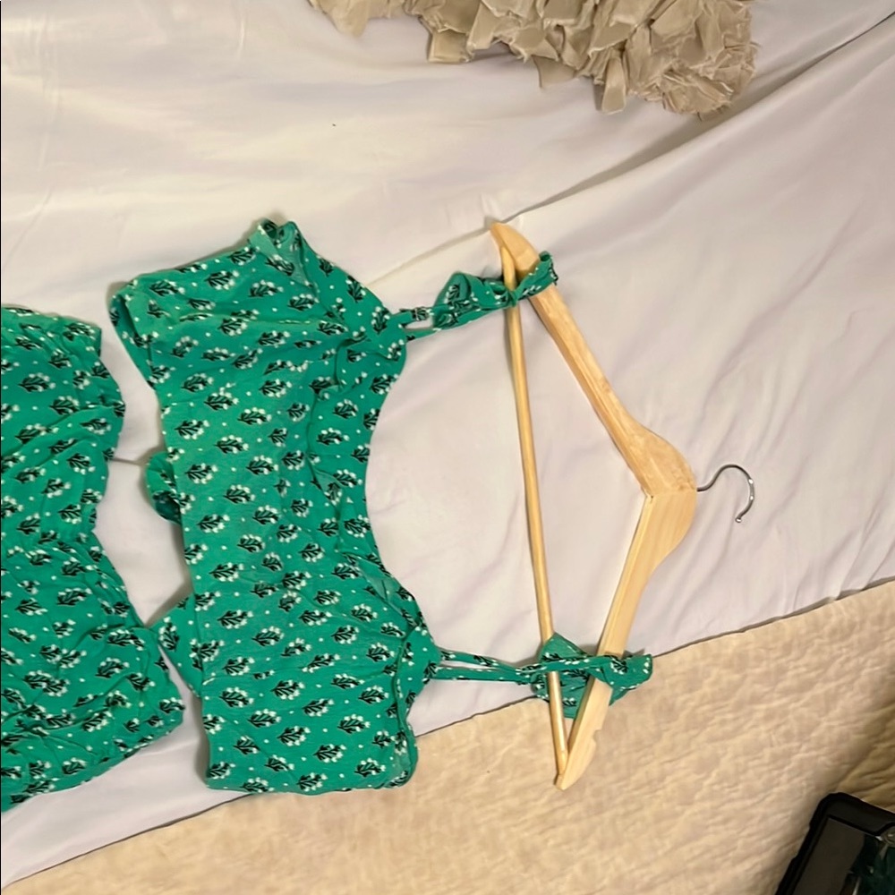 Olivaceous Green Two Piece